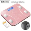Smart Body Fat Scale Wireless Digital Bathroom Scale Bluetooth Electronic Weight Scale with Smartphone App - Image 10
